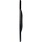 Ekena Millwork Galveston Ceiling Medallion (Fits Canopies up to 5 7/8"), 51"OD x 3 5/8"ID x 3 3/8"P, Jet Black CM51GLBLF - alternate 4